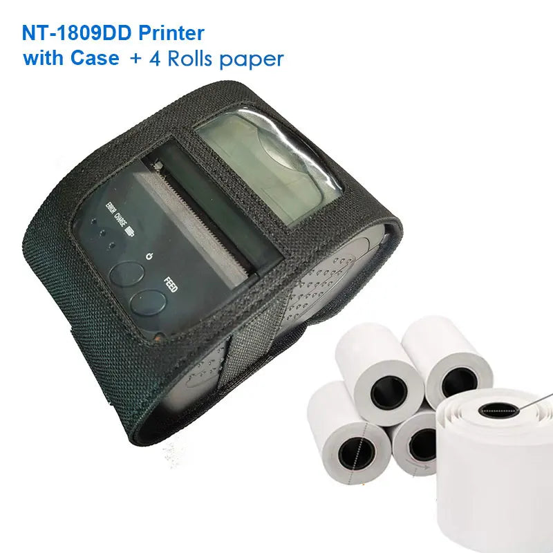 Printiup POS Pro - Imprimante Thermique Caisse Portable 58 mm – Bluetooth & USB – Multi-OS