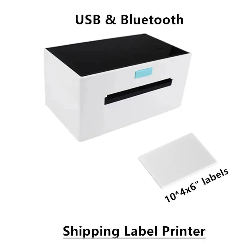 Printiup Label One – imprimante Thermique Étiquettes 4x6 Bluetooth – Compatible Windows, Mac, iOS & Android