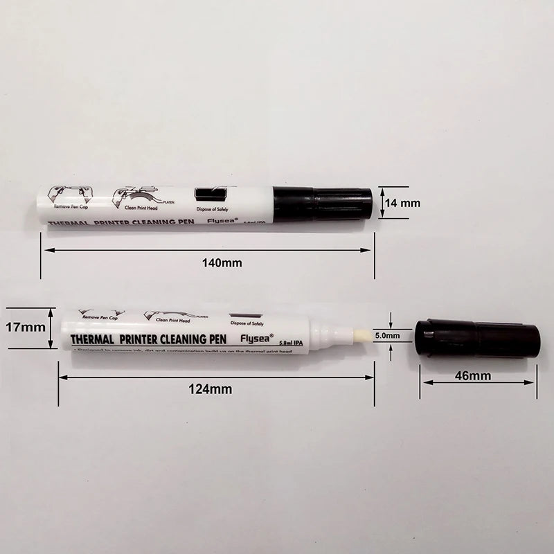 Printhead Print head cleaning pen Maintenance pen for Thermal Printer Universal