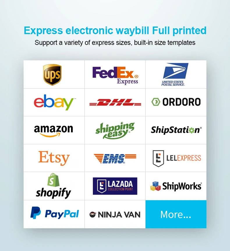 Printiup Label One – imprimante Thermique Étiquettes 4x6 Bluetooth – Compatible Windows, Mac, iOS & Android