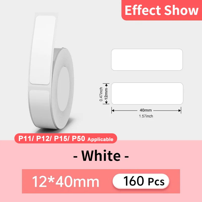 Printiup Label Go – Étiqueteuse Thermique Portable Bluetooth 14 mm – Créateurs & DIY