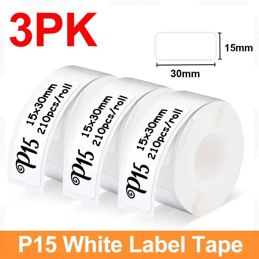 Printiup Label Pocket – Étiqueteuse Thermique Portable Bluetooth 15 mm – Bureau & Étudiants