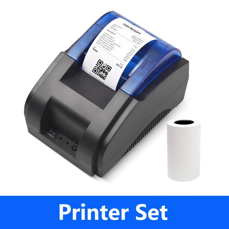 Printiup POS Flex - Imprimante Thermique Caisse 58 mm – Bluetooth & USB – Compatible iOS, Android, Windows & Mac