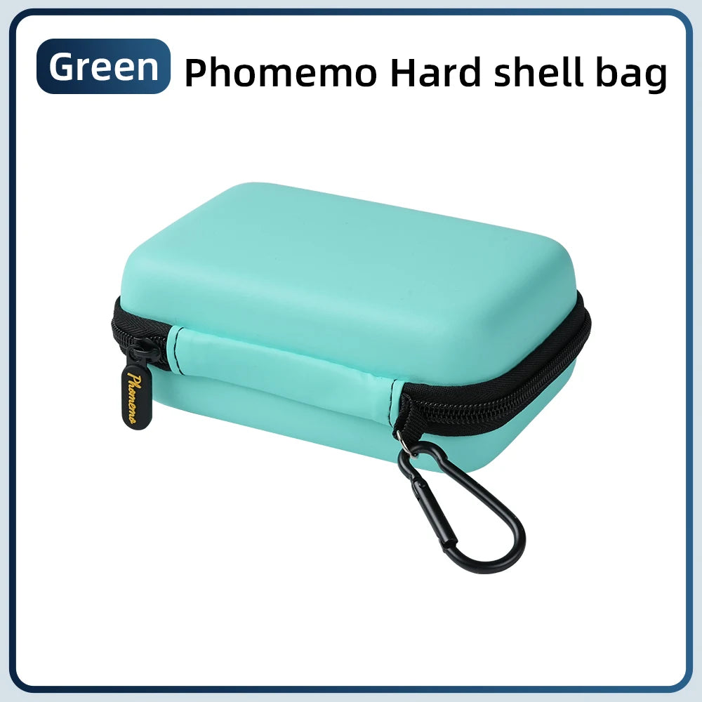 Case Compatible with Phomemo Q30 D30 Label Printer Storage Holder for NIIMBOT D11 D110 Sticker Maker Labeler Organizer Bag