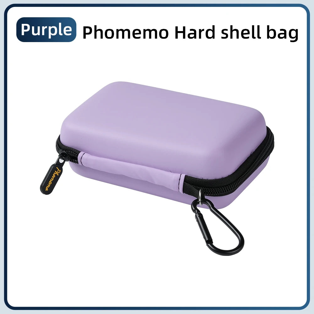 Case Compatible with Phomemo Q30 D30 Label Printer Storage Holder for NIIMBOT D11 D110 Sticker Maker Labeler Organizer Bag