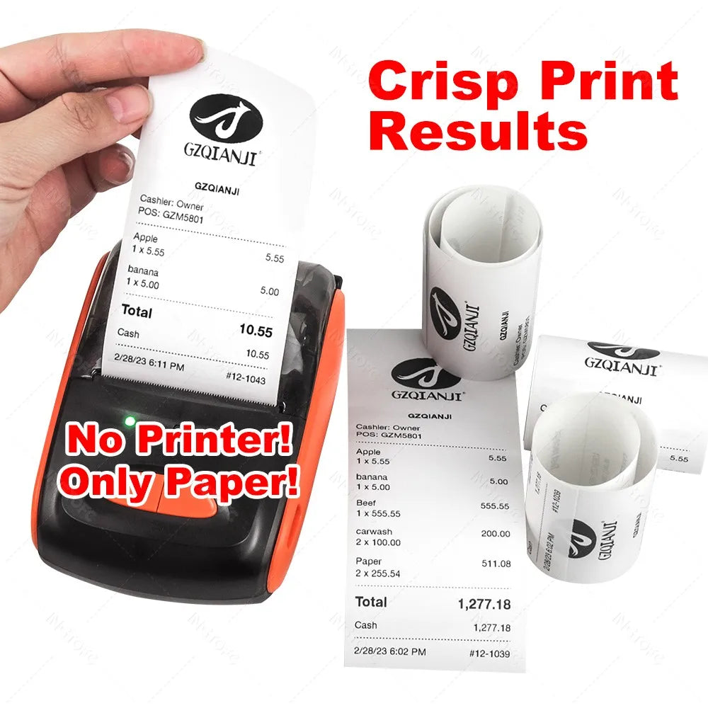 57*25MM Thermal Paper Label Sticker Adhesive Rolls Paper For Mini Printer Instant Print Kids Camera Printing Paper Replacement