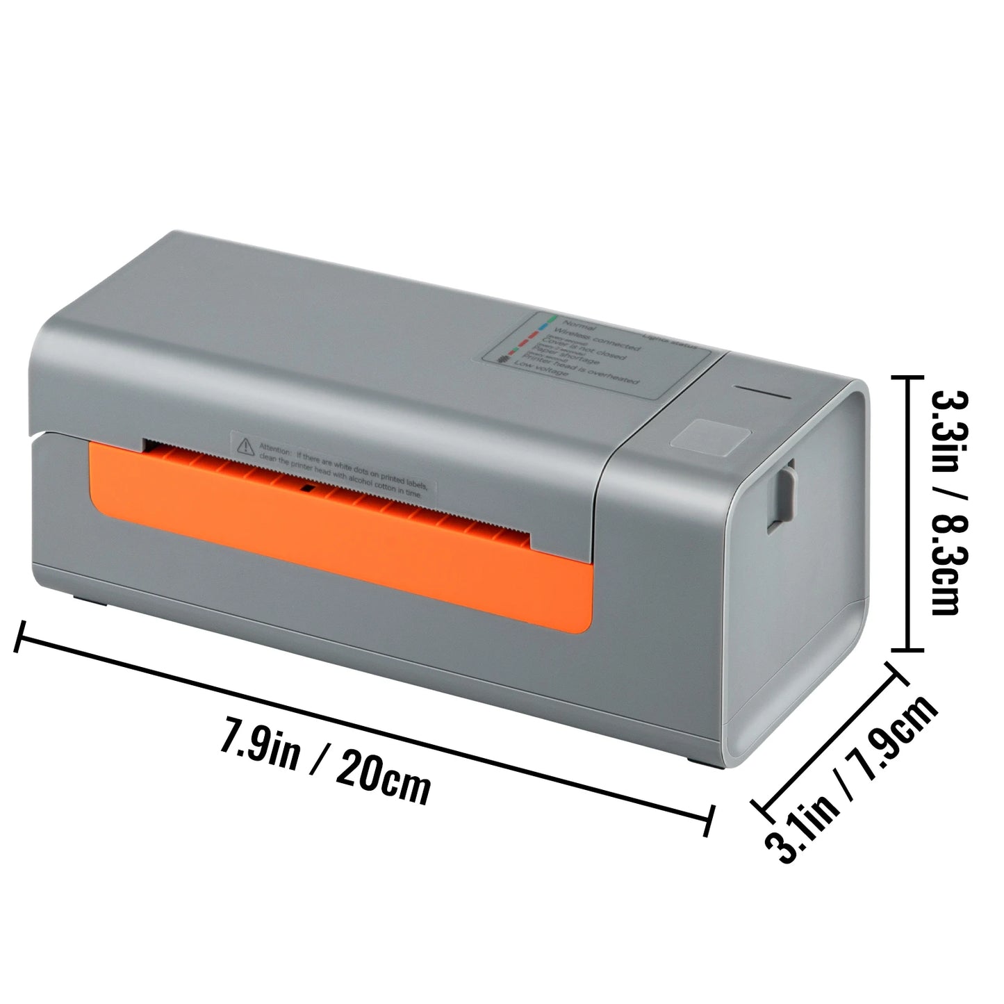 Printiup Label Flex - Imprimante Thermique Étiquettes 4x6 USB – Reconnaissance Automatique – Compatible Windows, Mac & Linux