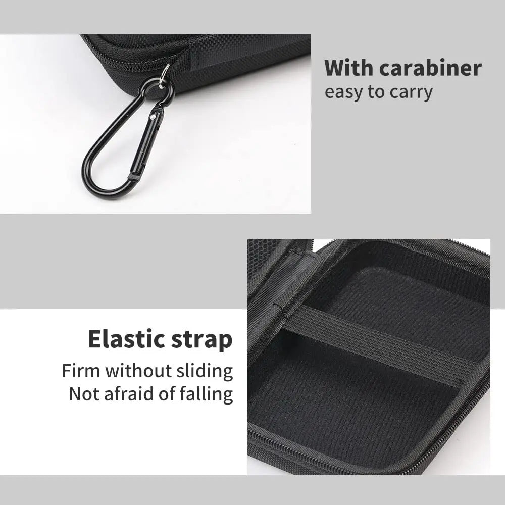 Case Compatible with Phomemo Q30 D30 Label Printer Storage Holder for NIIMBOT D11 D110 Sticker Maker Labeler Organizer Bag