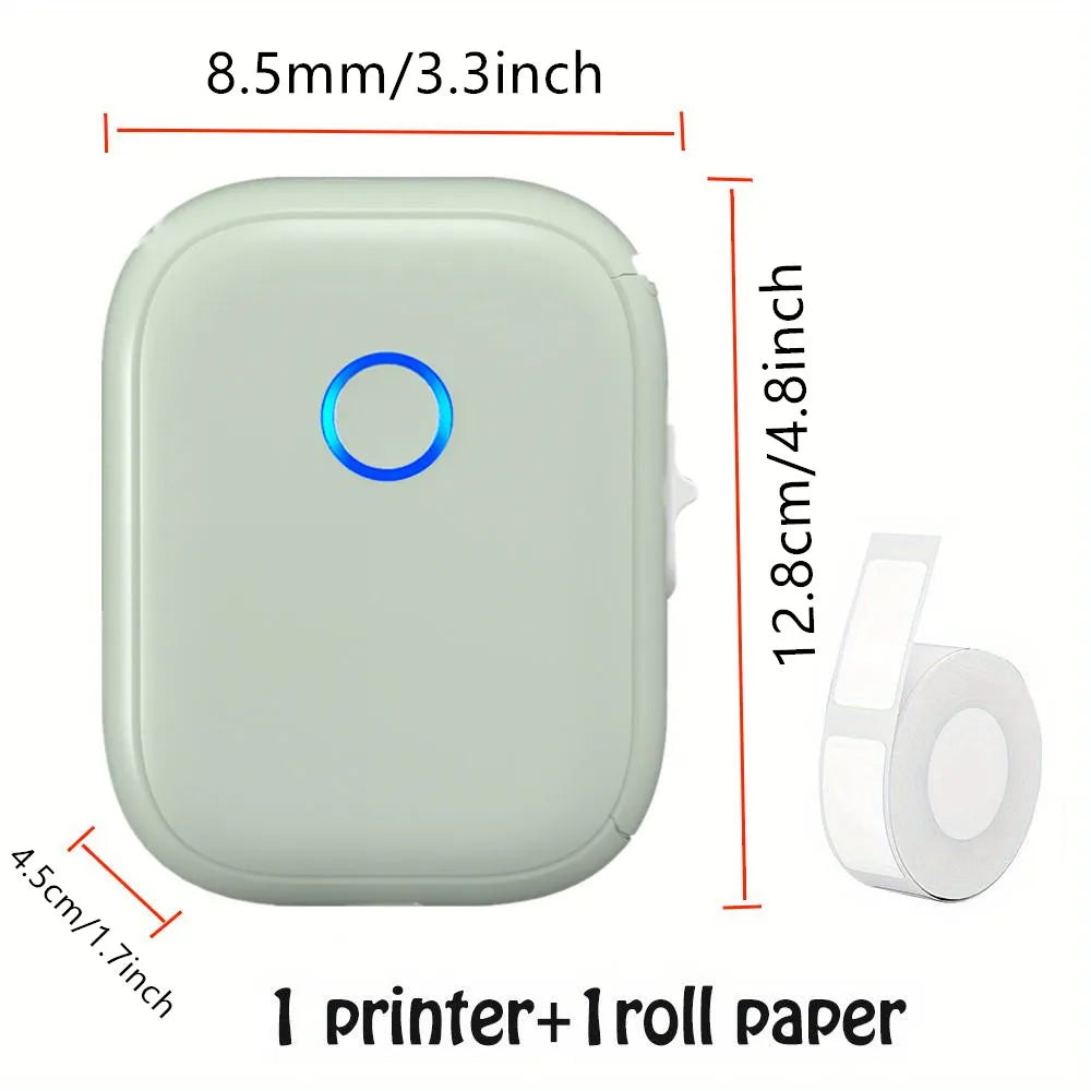 Printiup Label Go – Étiqueteuse Thermique Portable Bluetooth 14 mm – Créateurs & DIY
