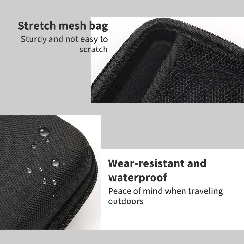 Case Compatible with Phomemo Q30 D30 Label Printer Storage Holder for NIIMBOT D11 D110 Sticker Maker Labeler Organizer Bag