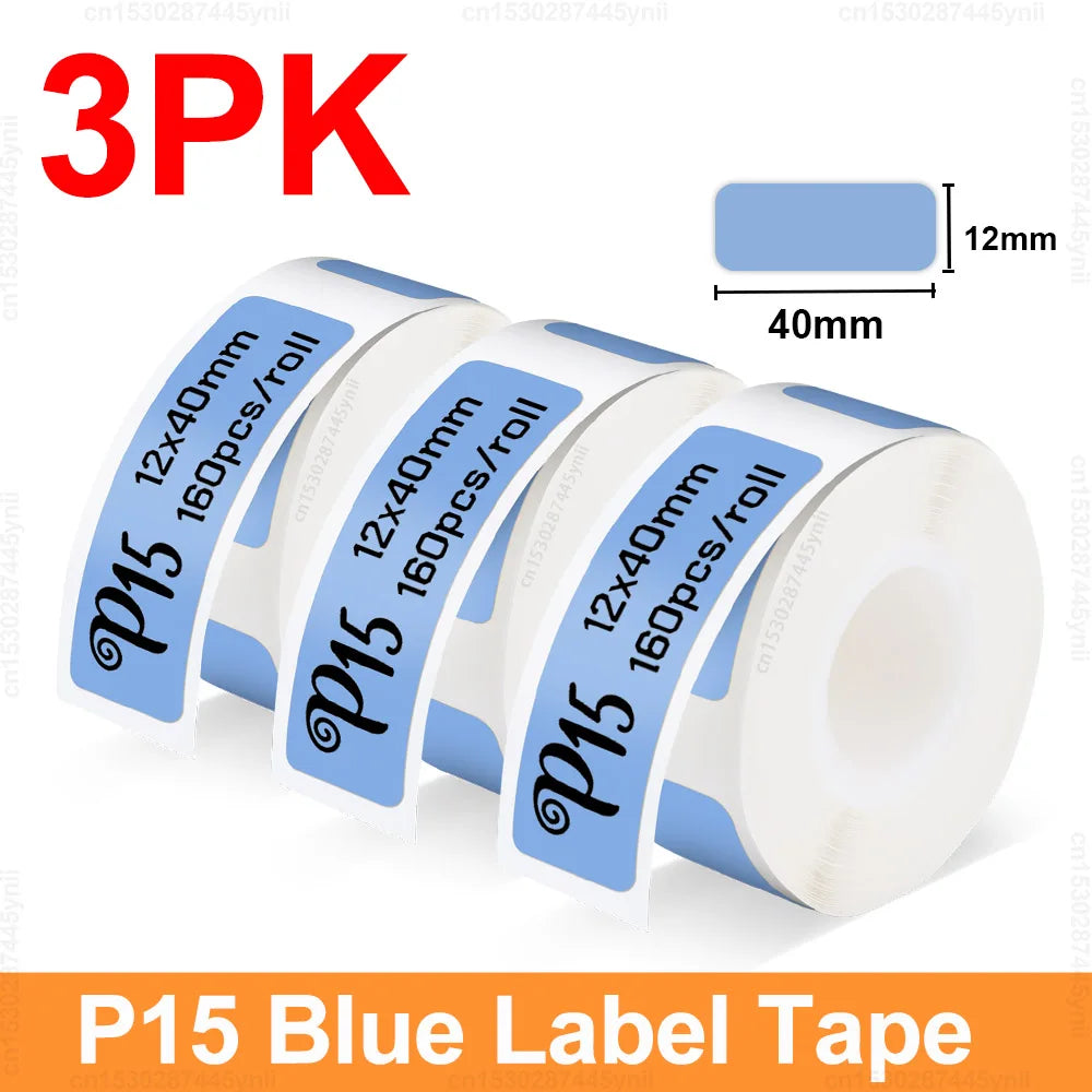 Printiup Label Pocket – Étiqueteuse Thermique Portable Bluetooth 15 mm – Bureau & Étudiants
