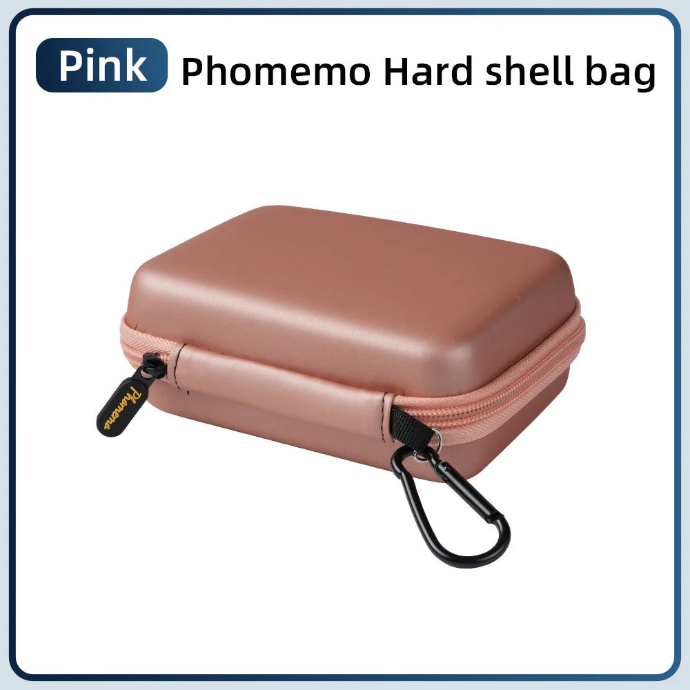 Case Compatible with Phomemo Q30 D30 Label Printer Storage Holder for NIIMBOT D11 D110 Sticker Maker Labeler Organizer Bag