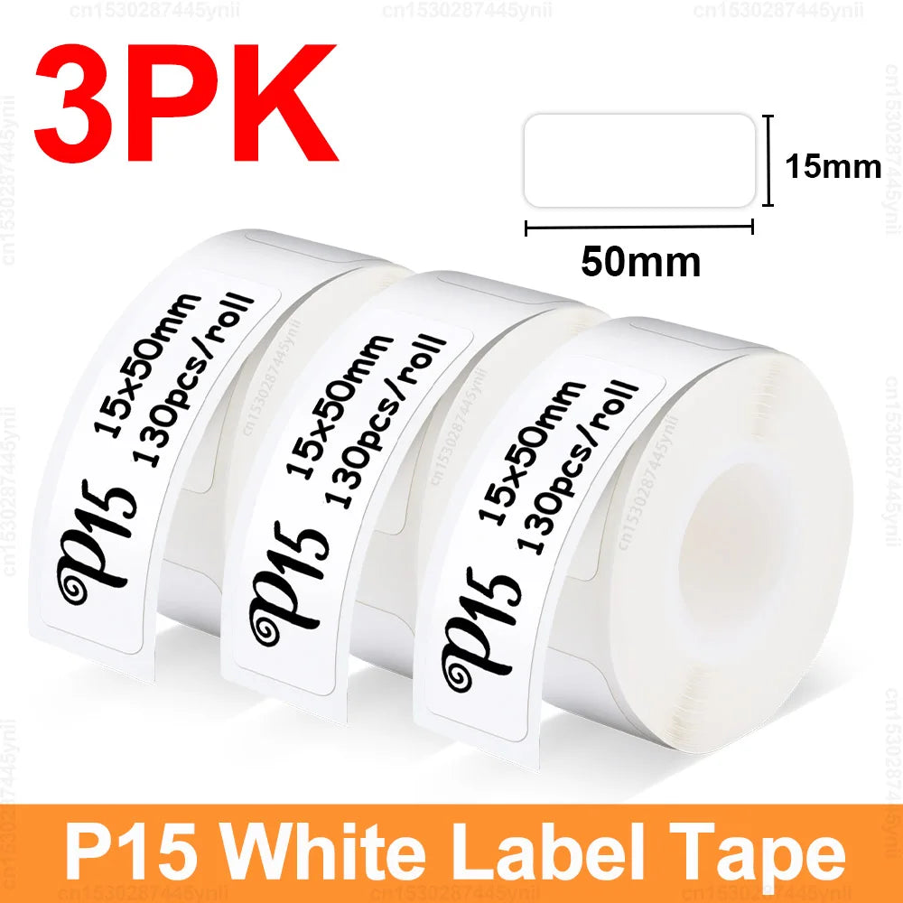 Printiup Label Pocket – Étiqueteuse Thermique Portable Bluetooth 15 mm – Bureau & Étudiants
