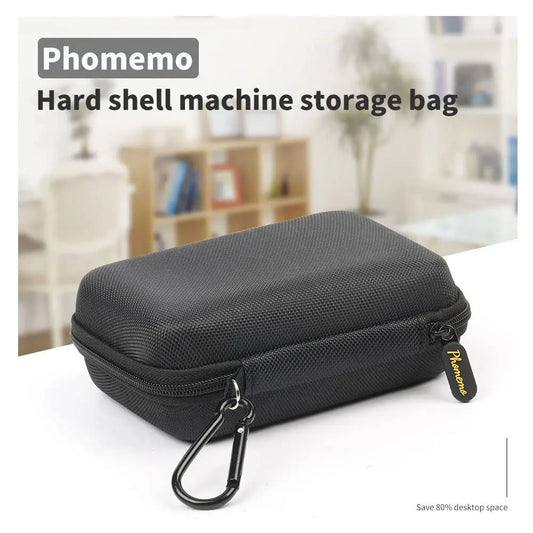 Case Compatible with Phomemo Q30 D30 Label Printer Storage Holder for NIIMBOT D11 D110 Sticker Maker Labeler Organizer Bag