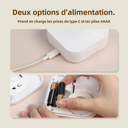 Printiup Label Mini – Étiqueteuse Thermique Portable Bluetooth 15 mm – Maison & Organisation