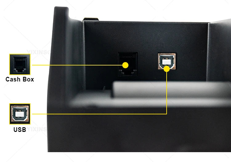 Printiup POS Flex - Imprimante Thermique Caisse 58 mm – Bluetooth & USB – Compatible iOS, Android, Windows & Mac