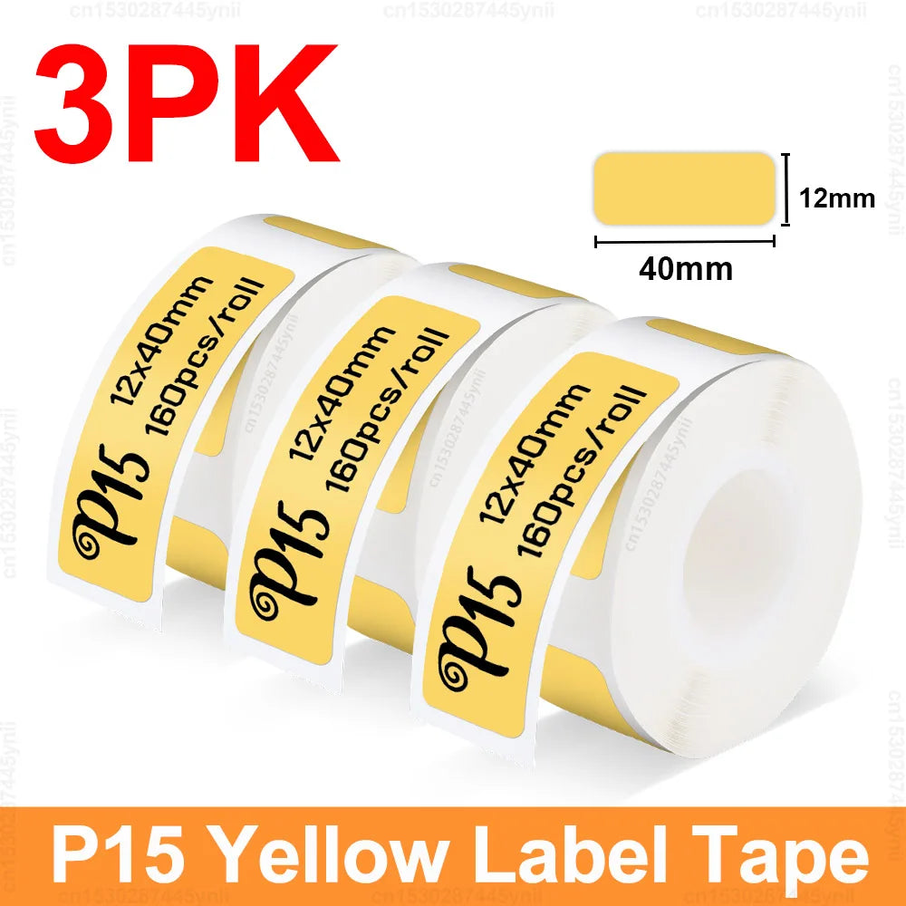 Printiup Label Pocket – Étiqueteuse Thermique Portable Bluetooth 15 mm – Bureau & Étudiants