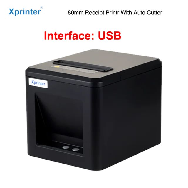 Printiup POS Max - Imprimante Thermique Caisse 80 mm – Auto-Cutter – USB & LAN – Haute Résolution