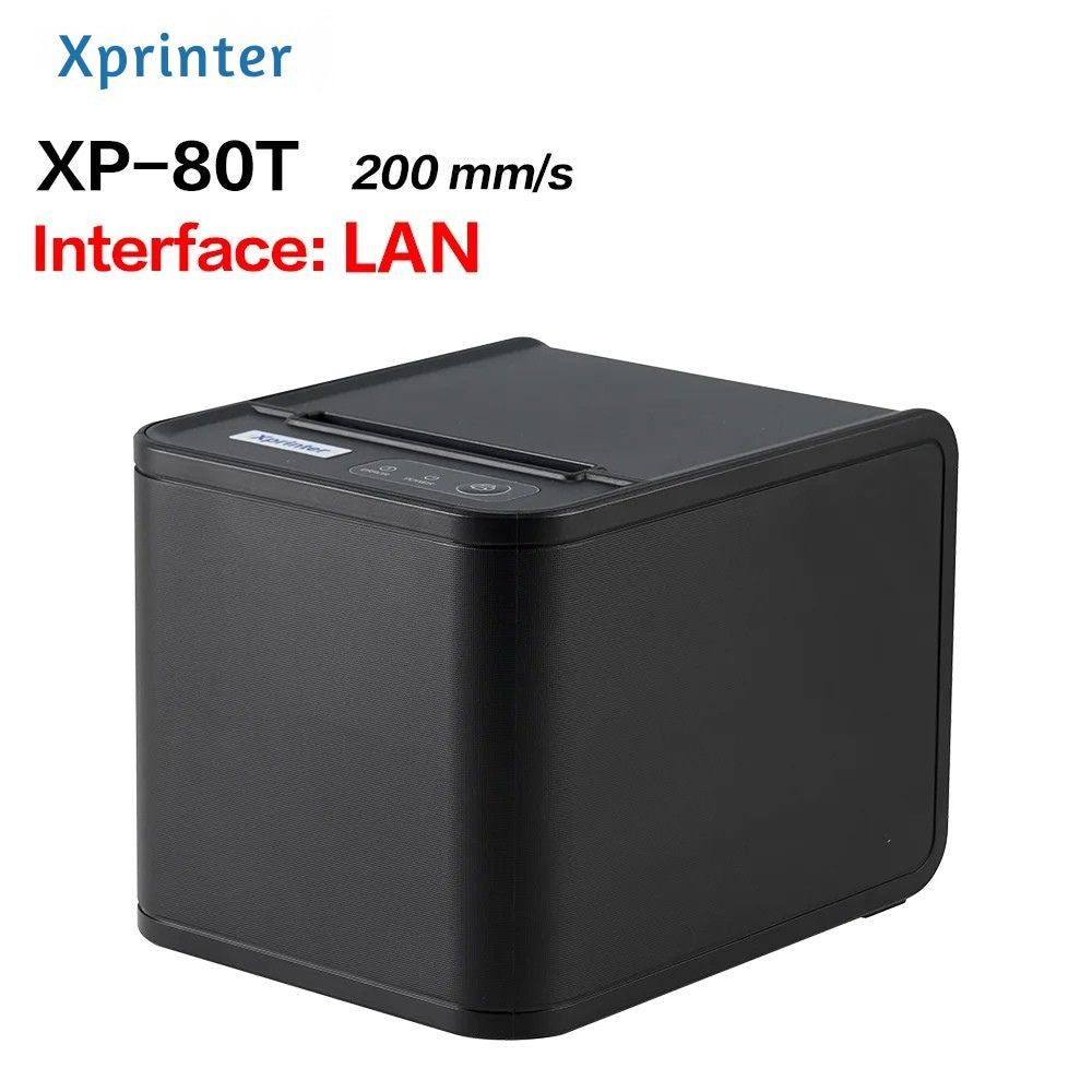 Printiup POS One - Imprimante Thermique Caisse 80 mm – USB & LAN - Auto-cutter