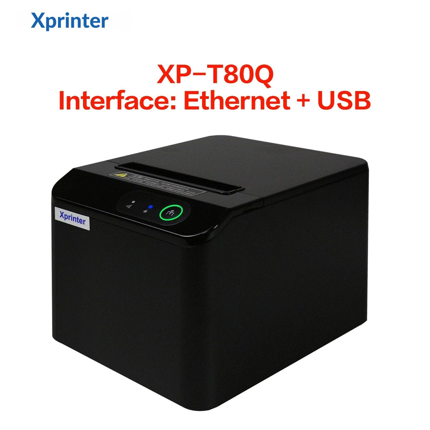 Printiup POS Max - Imprimante Thermique Caisse 80 mm – Auto-Cutter – USB & LAN – Haute Résolution