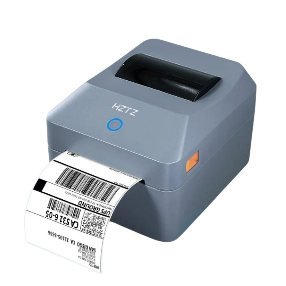 Printiup Label Max - Imprimante Thermique Étiquettes 4x6 Haut Débit – Bluetooth, Wi-Fi & USB – Compatible iPhone, Android, Mac & Windows
