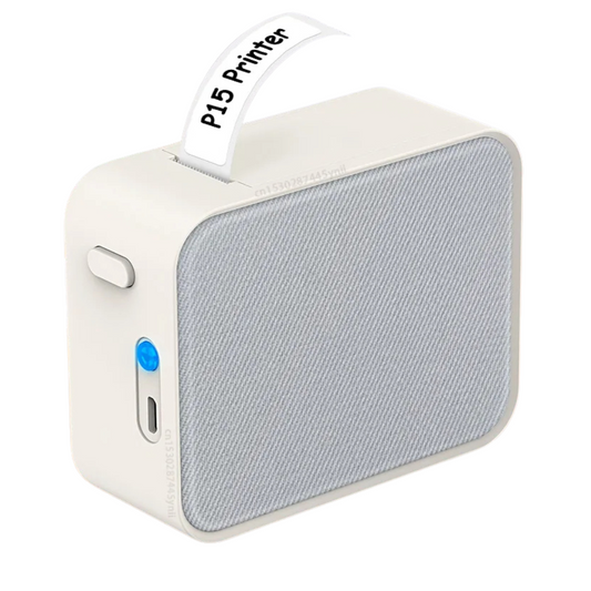 Printiup Label Pocket – Étiqueteuse Thermique Portable Bluetooth 15 mm – Bureau & Étudiants