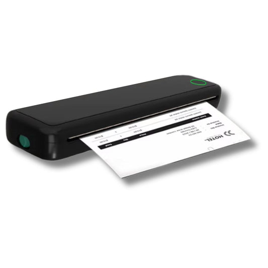 Printiup A4 Pro – Imprimante Thermique Wi-Fi & USB-C Mobile – Bluetooth Sans Encre – Mini Imprimante Mobile avec Papier Inclus pour Bureau & Maison