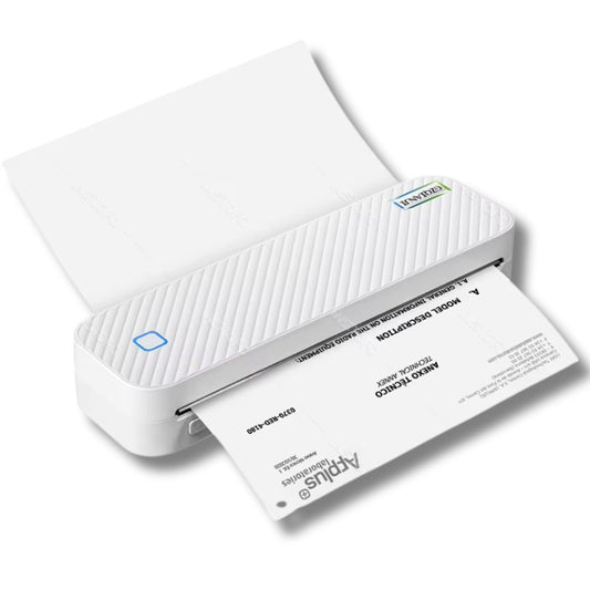 Printiup A4 Max – Imprimante Thermique portable Premium – Bluetooth Sans Encre – Impression Documents & Photos (Maison, Bureau, École, Voyage)