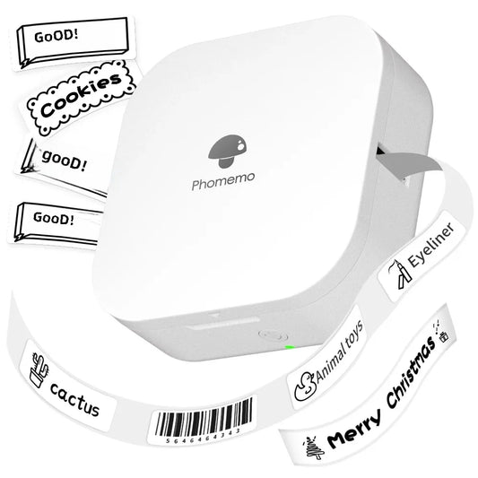 Printiup Label Mini – Étiqueteuse Thermique Portable Bluetooth 15 mm – Maison & Organisation